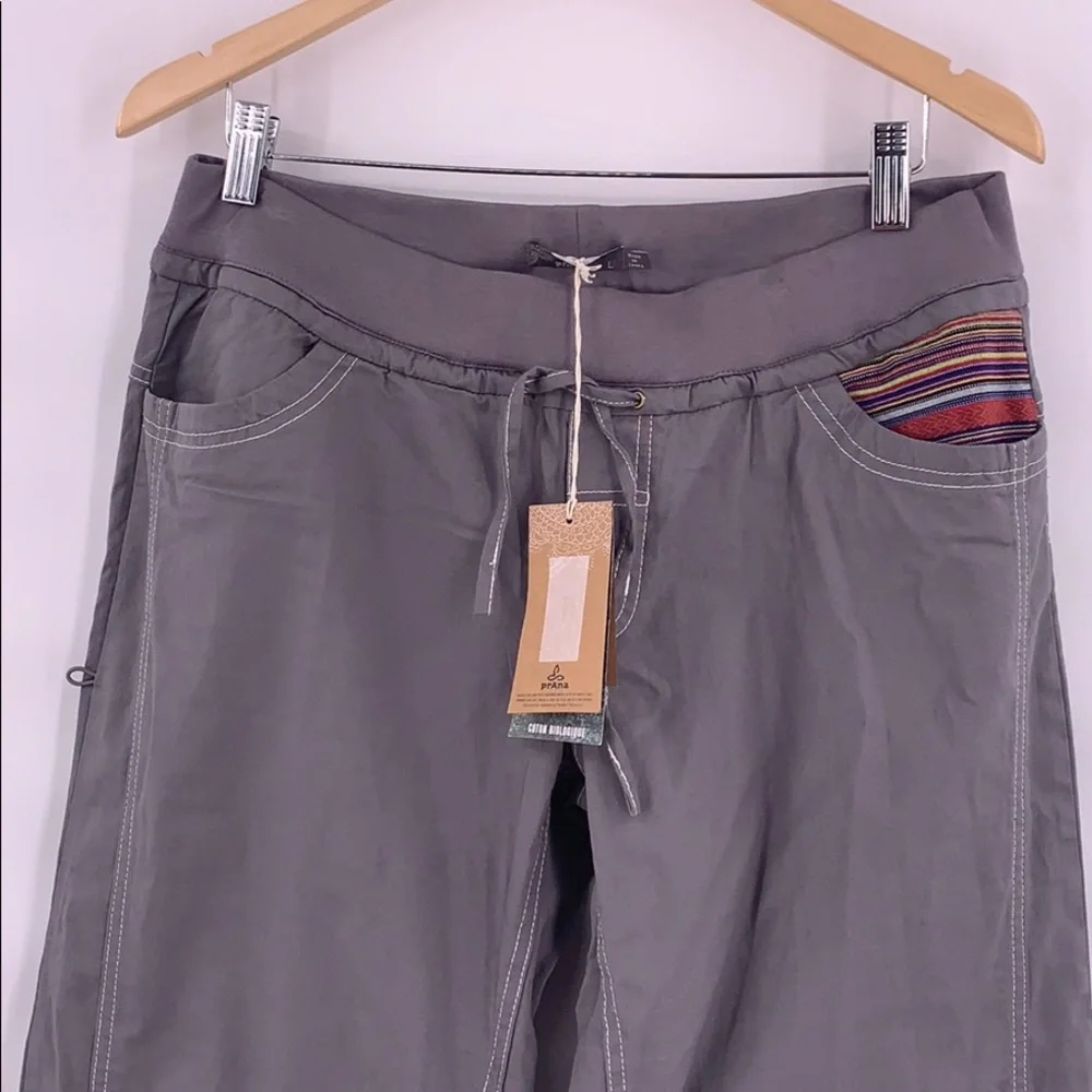 GUC Prana grey organic cotton pants size large - Picture 5 of 10